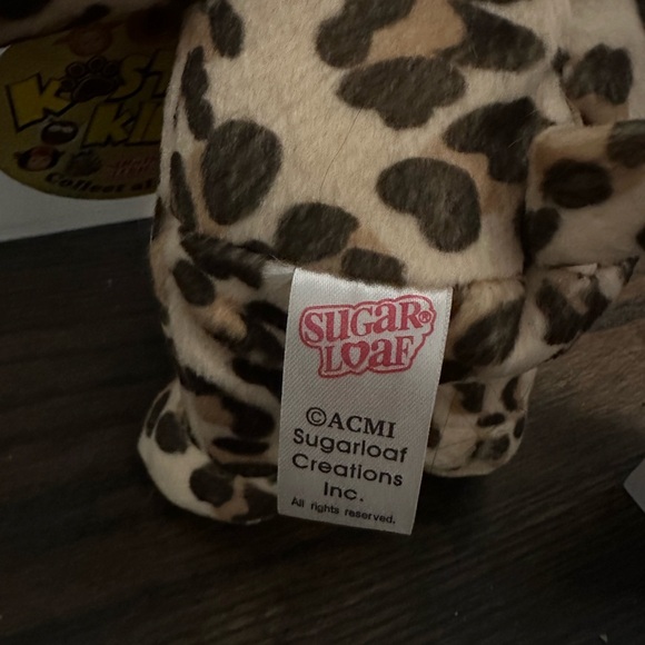 Sugarloaf Kostume kids leopard costume 7" plush w/ plastic face. - Picture 5 of 7